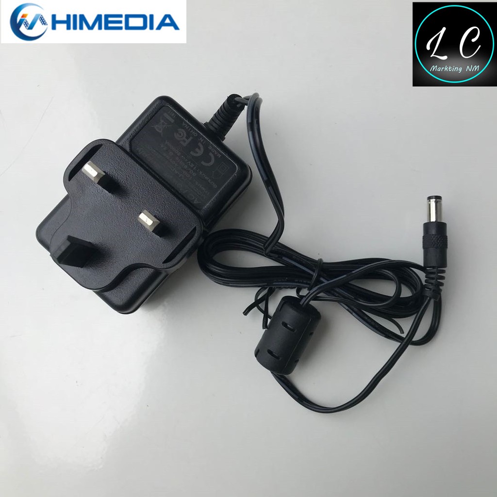 Himedia Original 12V 2A Power Adapter UK 3pin type for Himedia TV BOX Media Player