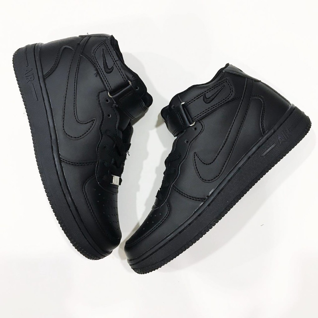 air force 1 black high cut