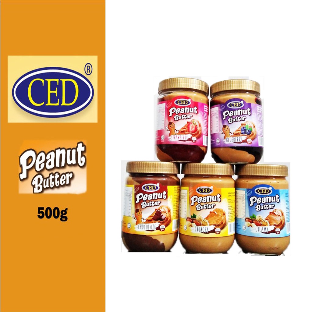 CED Peanut Butter Jam 500g Shopee Malaysia