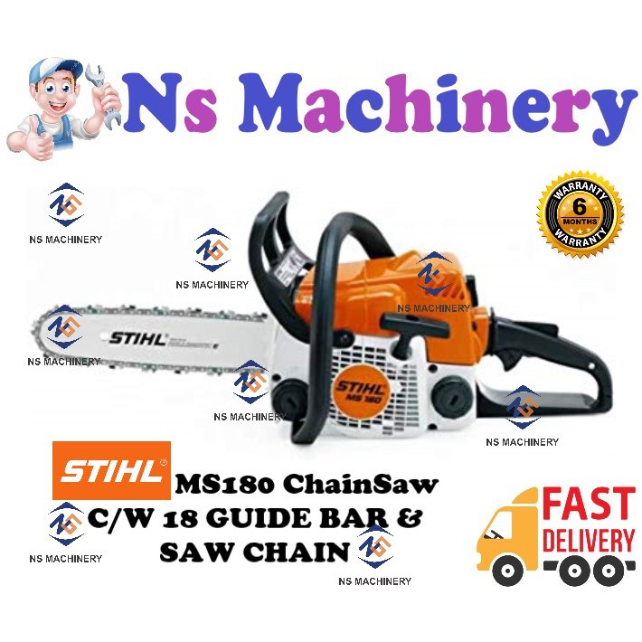 Stihl Ms180 Chain Saw 18inch Brand Germany Stihl Chainsaw Shopee Malaysia