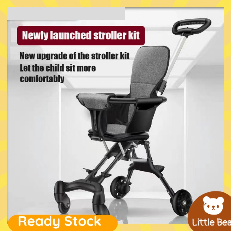 ?In Stock?2 Way Magic Stroller Ultra Lightweight Foldable Baby Stroller for Kids