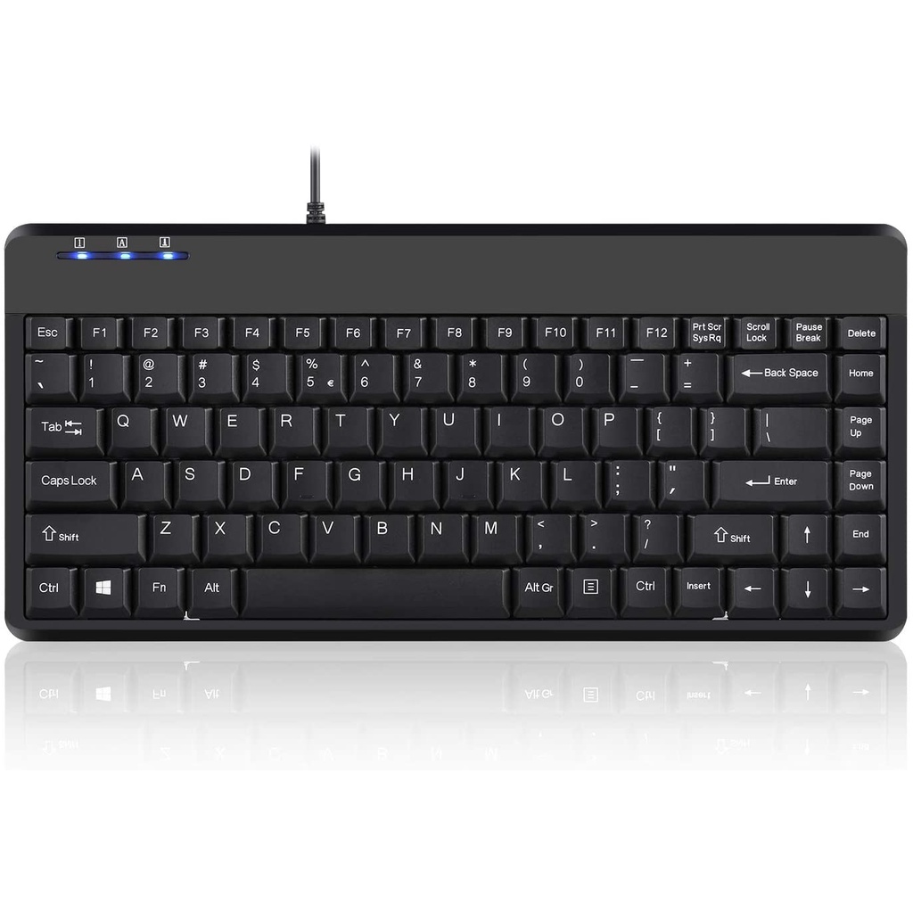 Perixx PERIBOARD-409U Wired USB Mini Keyboard (US English Layout ...