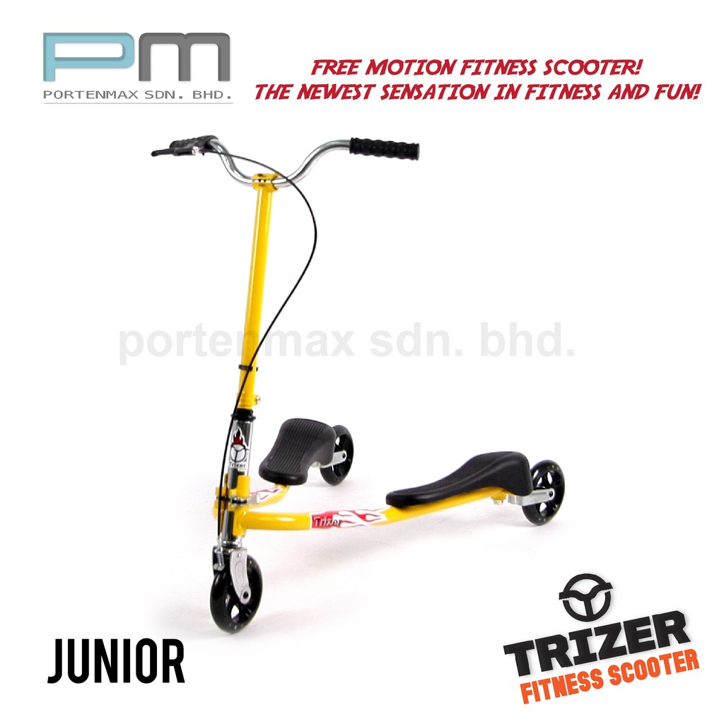 3 Wheel Frog Kick scooter for childen (junior) (59age) TZJ88 (COLOR