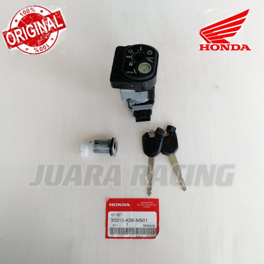 RS150 V2 KEY SET / MAIN SWITCH SET 100% ORIGINAL FROM BOON SIEW HONDA ...
