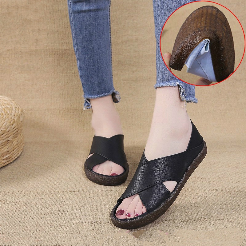 Womens Sandals Wild Pregnant Women Shoes Su