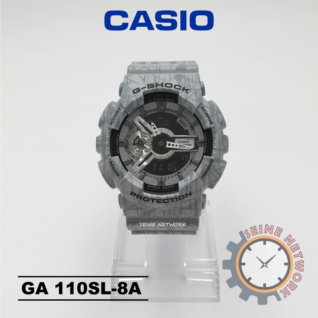 CASIO/G-SHOCK】デジアナ メンズ腕時計 GA-110SL-8AJF - 腕時計(デジタル)