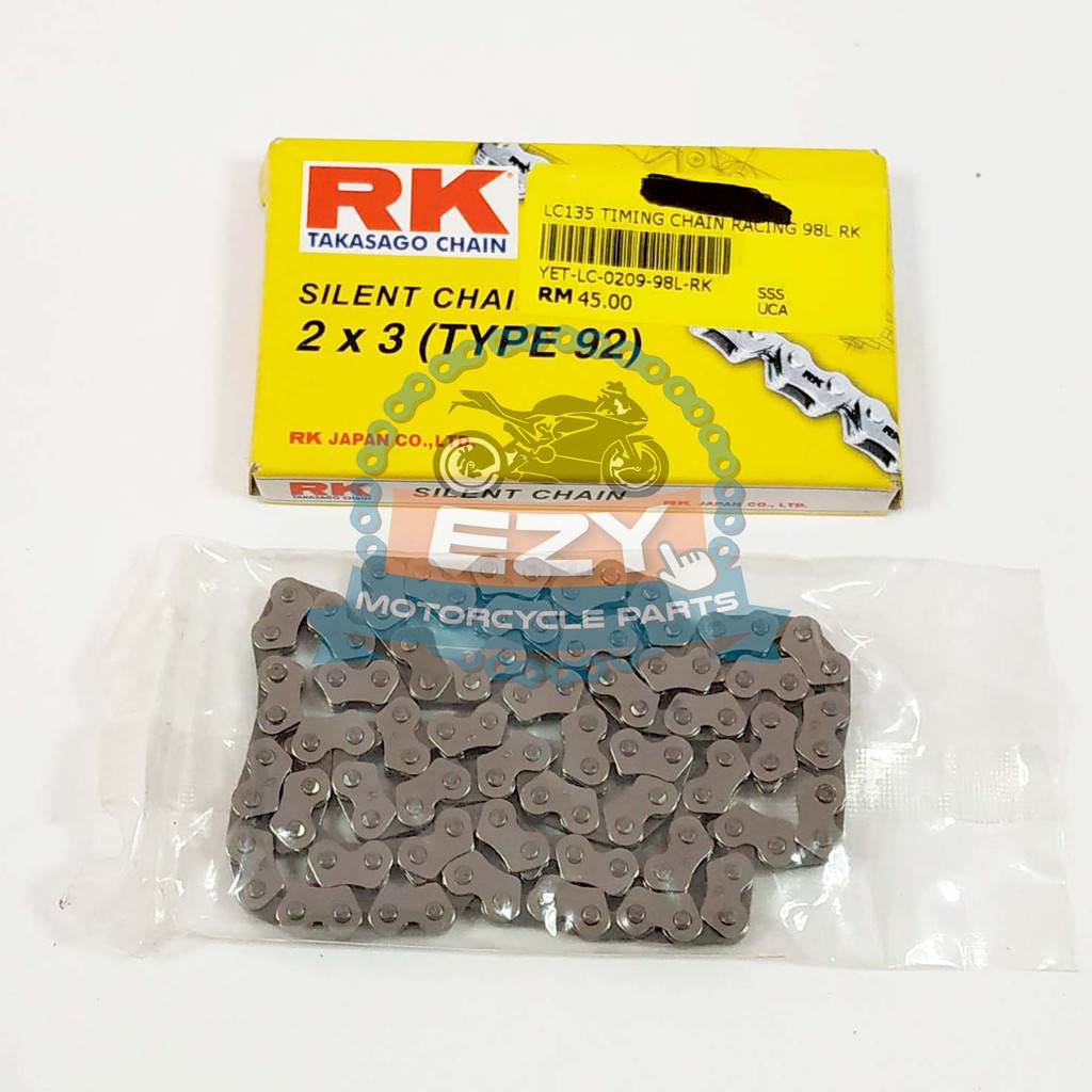 Yamaha LC135 & Y15ZR Timing Chain Racing 98L RK Shopee Malaysia