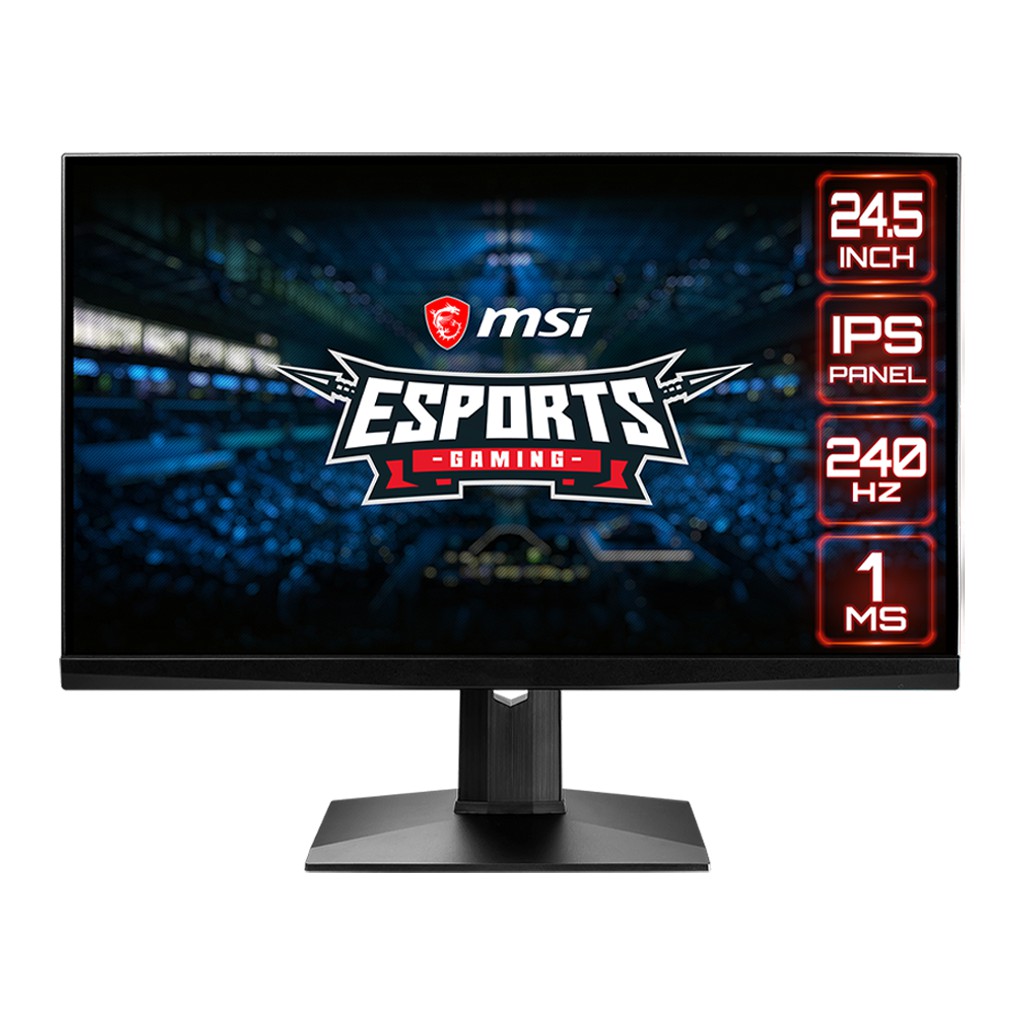 Msi 24 5 Optix Mag251rx Gaming Monitor 240hz Fhd G Sync Shopee Malaysia