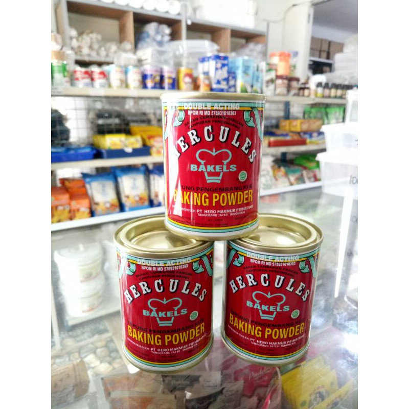 Hercules Baking Powder Double Acting 110gr | Shopee Malaysia