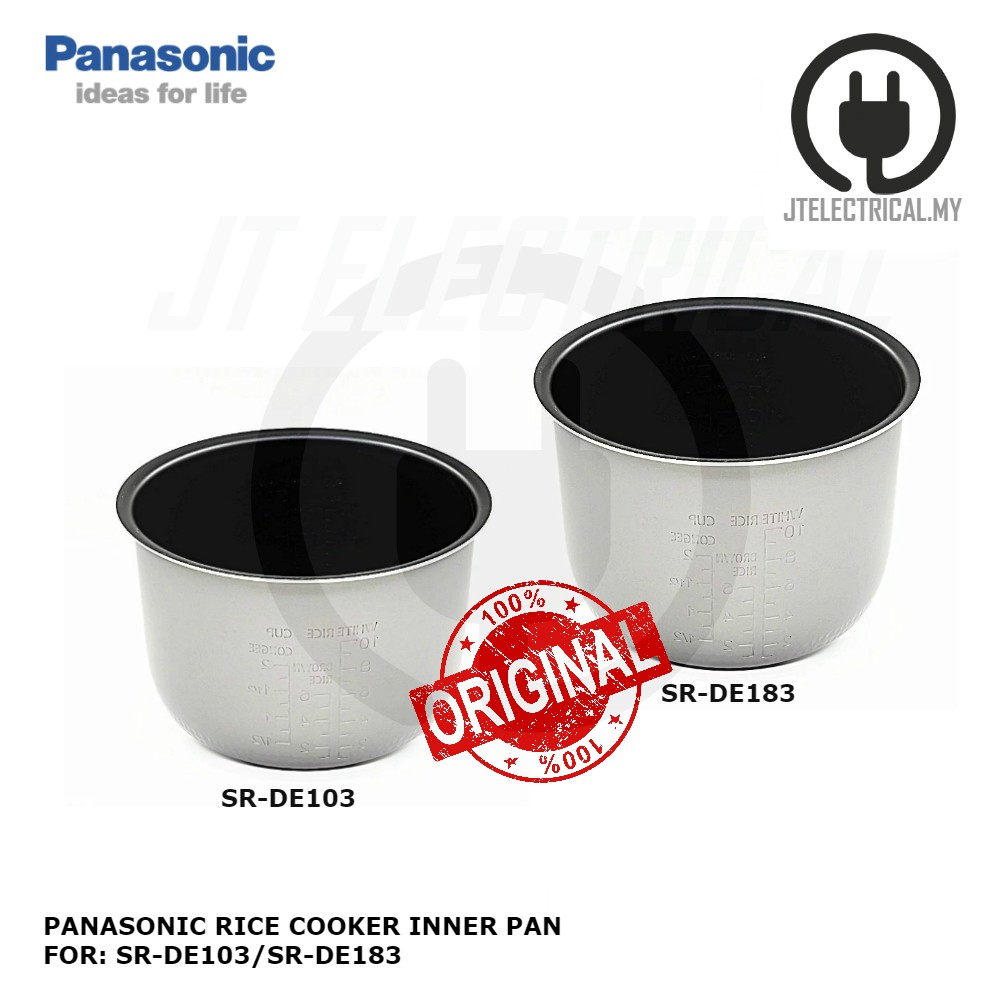 Panasonic SRDE103 SRDE183 Rice Cooker Inner Pan Shopee Malaysia
