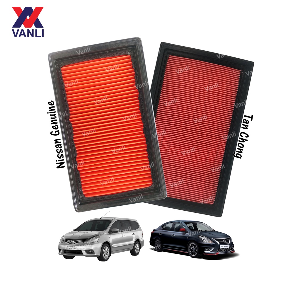 Nissan / TC Air Filter for Nissan Almera, Grand Livina, Latio, Sylphy
