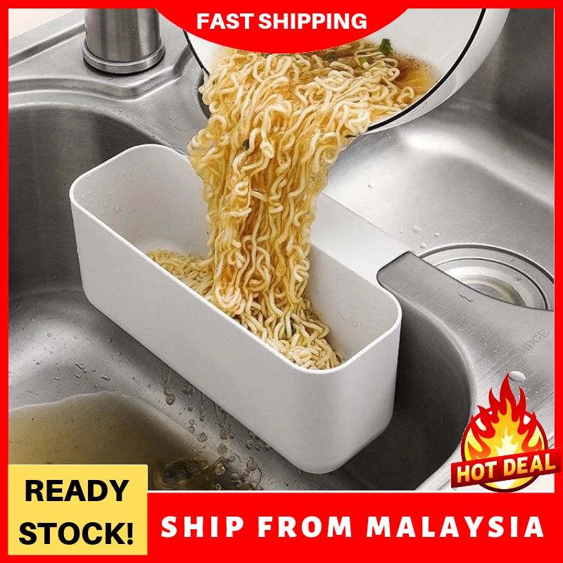 Sink Drain Strainer Basket Kitchen Food Waste Leftovers Food Catcher