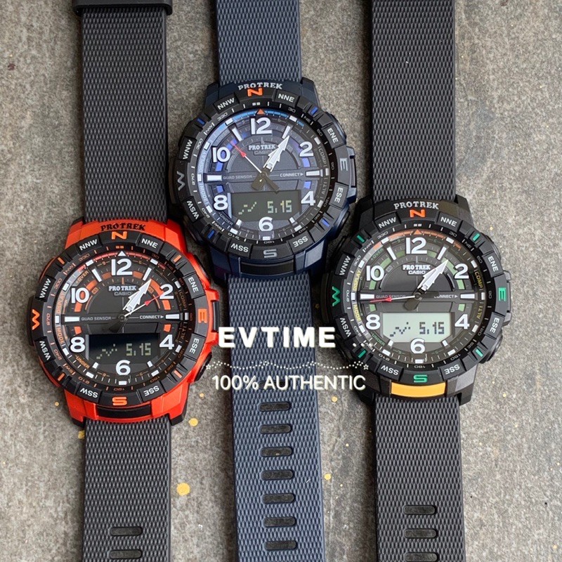 READY STOCK 100% ORIGINAL CASIO PROTREK PRT-B50-1DR / PRT-B50-2DR / PRT ...