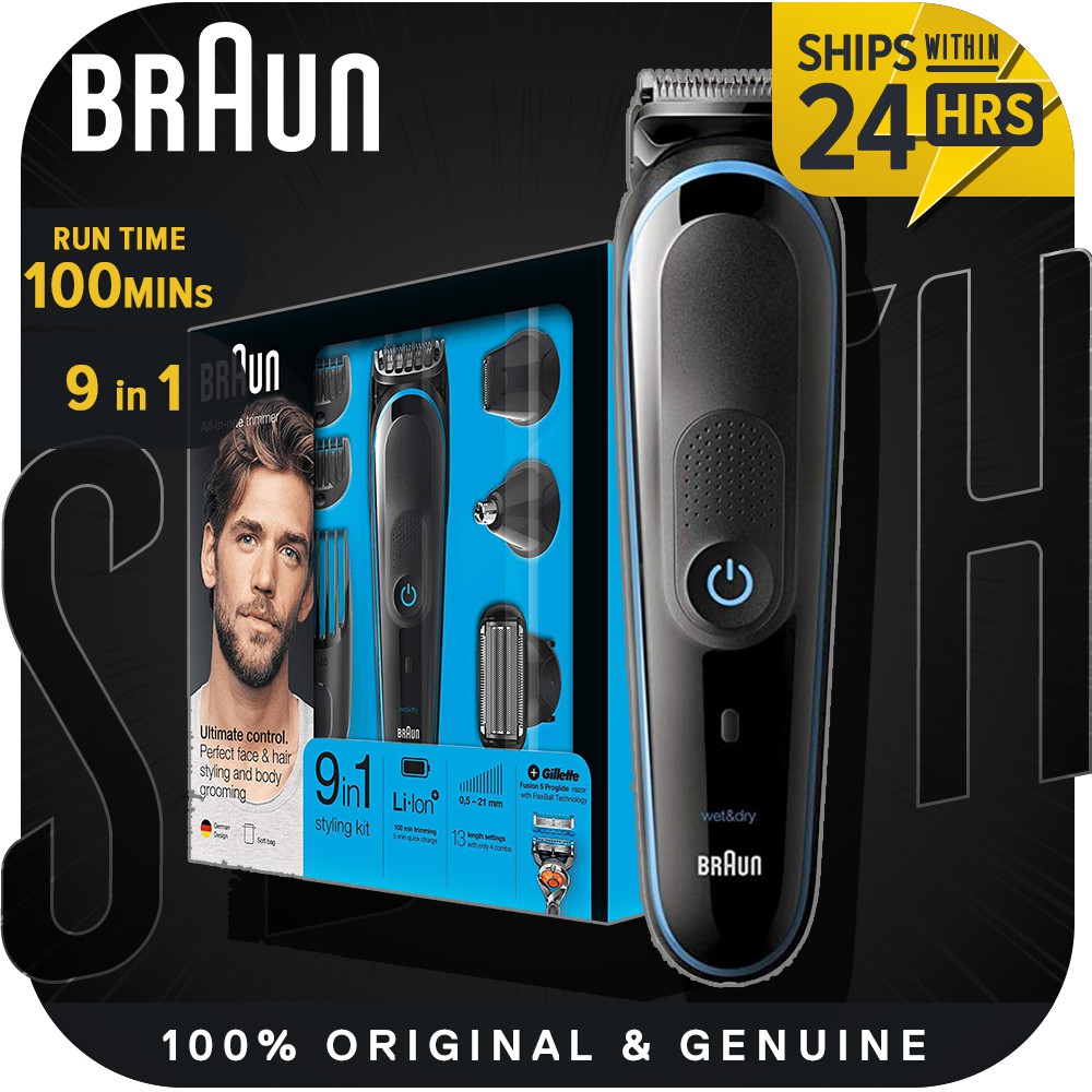 braun 9 in 1 hair trimmer