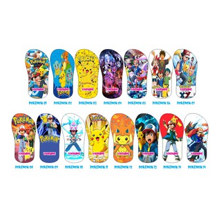 Pokemon Character Slippers | Children'S Flip Flops | Pikachu Sandals