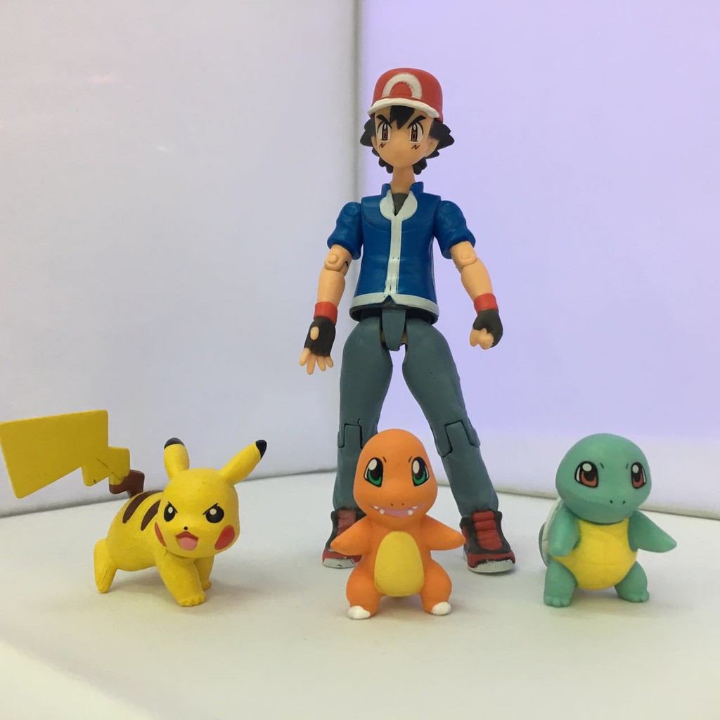 Pokemon Figma052 Ash Chile Dragon Jazard The Turtles Boxed Set Ornaments Hand Shopee Malaysia