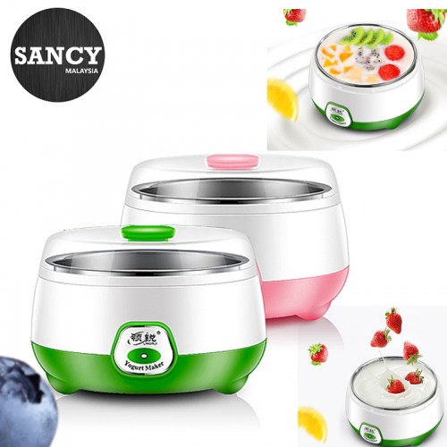 SANCY 1L Electric Automatic Yogurt Maker Machine Yoghurt Stainless Steel Bowl