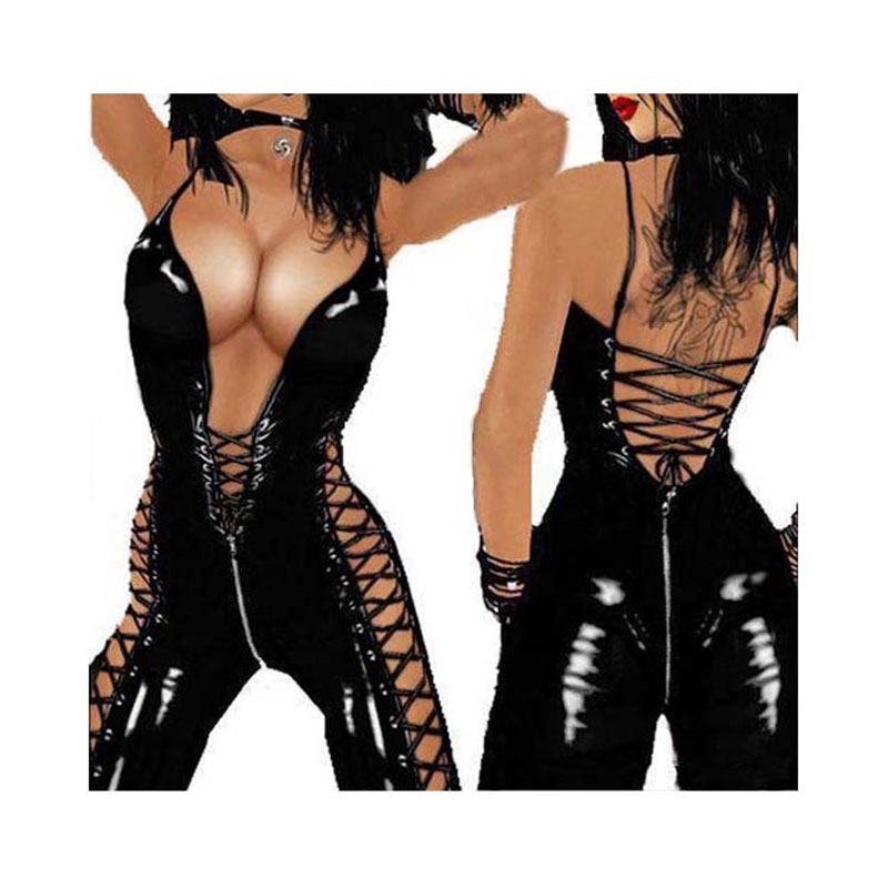 all black body jumpsuit