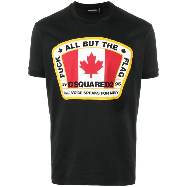 dsquared t shirt canada flag