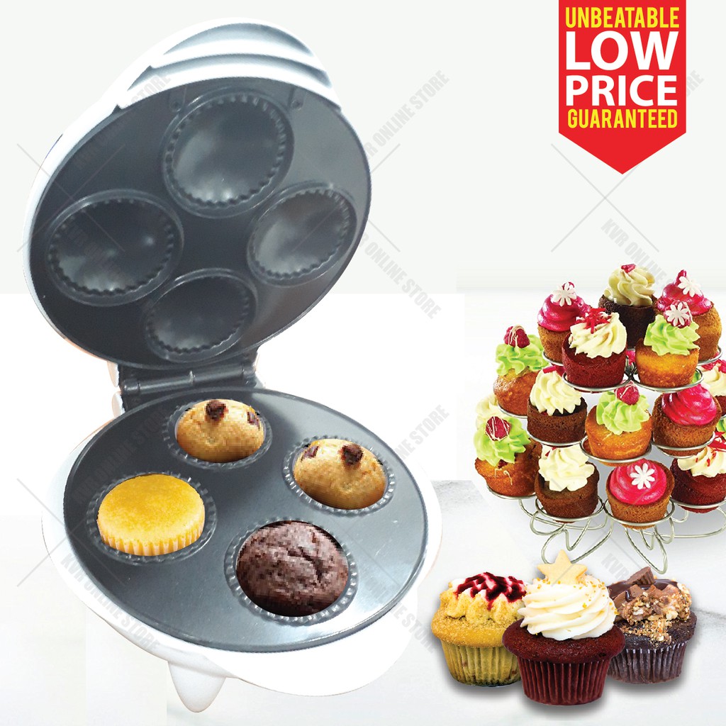 Household 4pc Electric Baking Cupcake Maker Breakfast Machine Sf