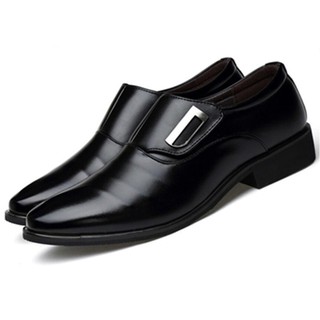 VELLE Borong Premium Men's Formal Shoes Buckle Leather Shoes | Premium Quality Fast Delivery