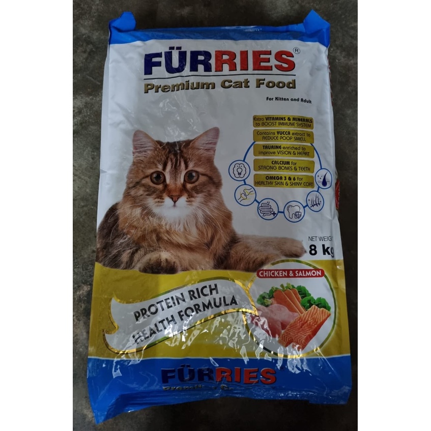 FURRIES Cat Food 8KG Chicken & Salmon