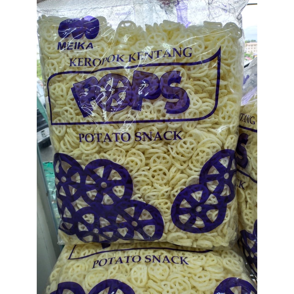 Meika Pop Keropok Roda Sedap Halal 400g / 1Kg [Ready to Eat]