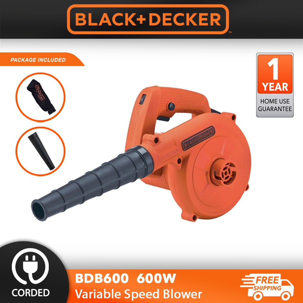 BLACK & DECKER BDB600-B1 600W Variable Speed Blower ( BDB600 )