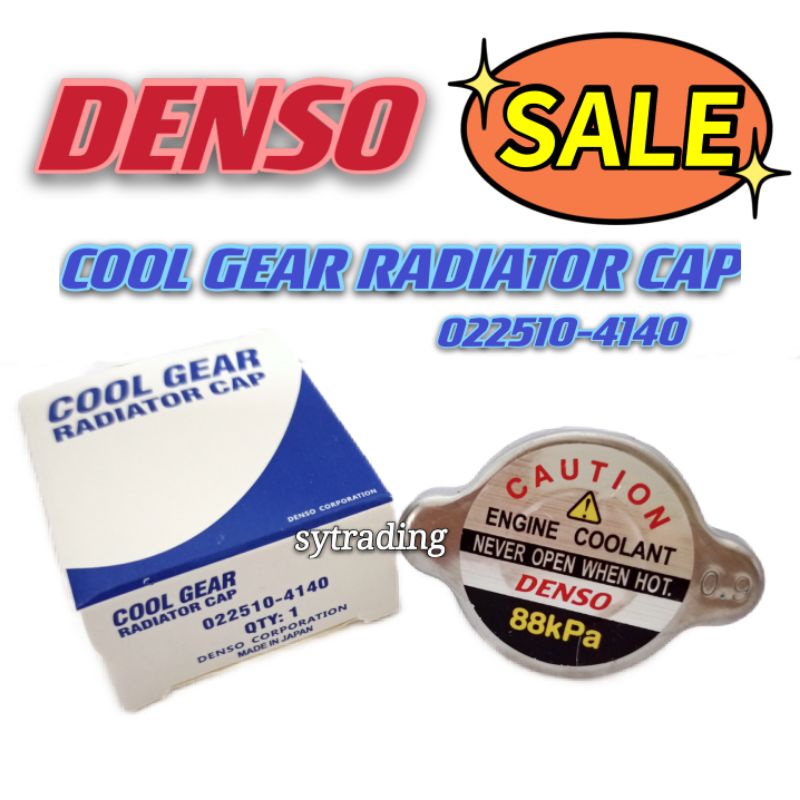 Denso Cool Gear Radiator Cap 0225104140 4150 4160 4170 Gen2 Iswara