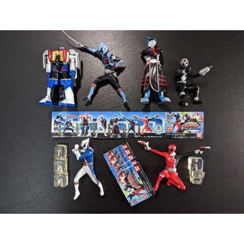 BANDAI GASHAPON HG Super Sentai Tokusou Sentai Dekaranger Complete Set ...
