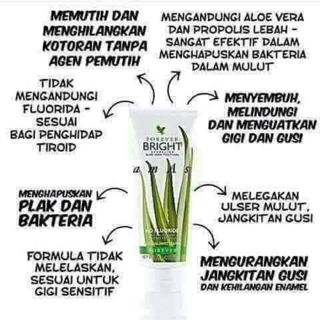 Toothgell forever living ubat gigi terbaik di pasaran 