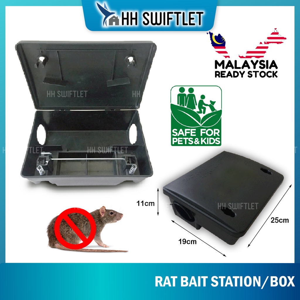 Rat Bait Station / Pest Control Box / Kotak Ubat Tikus /Rodent Bait