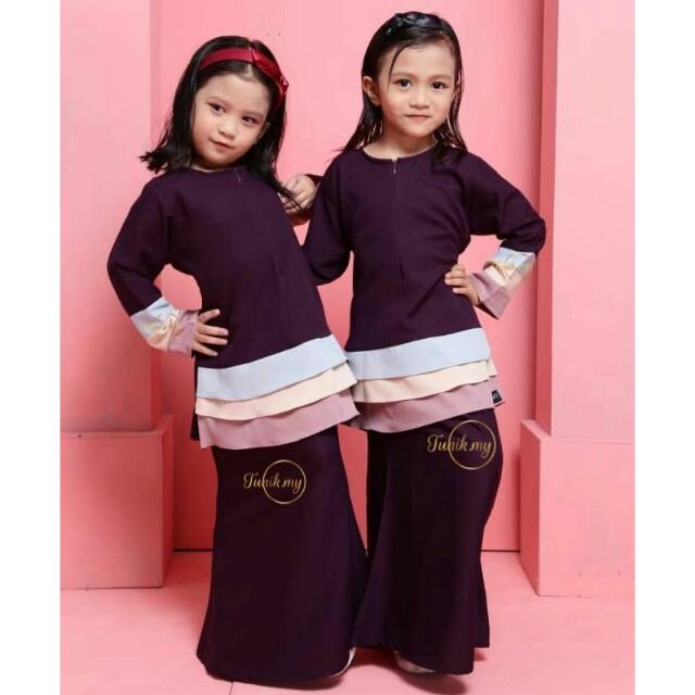 KURUNG UNICORN  KIDS BAJU  RAYA 2021 BAJU  SEDONDON IBU 