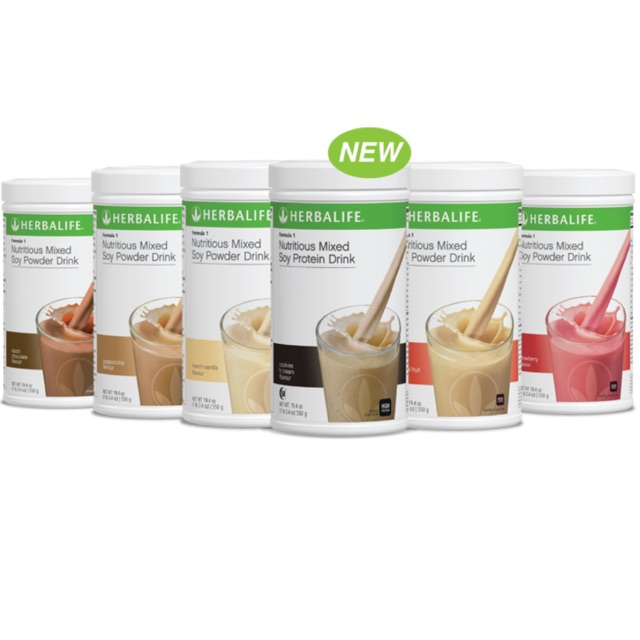 Herbalife Formula 1 Nutritious Mixed Soy Powder Drink Shopee Malaysia