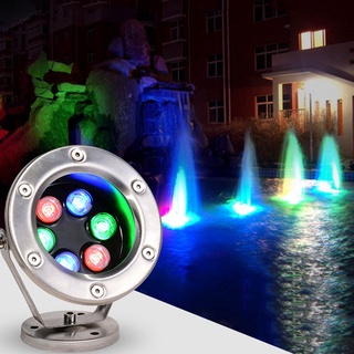 Details about   2/3/4pcs RGB LED Spot Light Aquarium Garden Fountain Pond Lamp Underwater Lights 