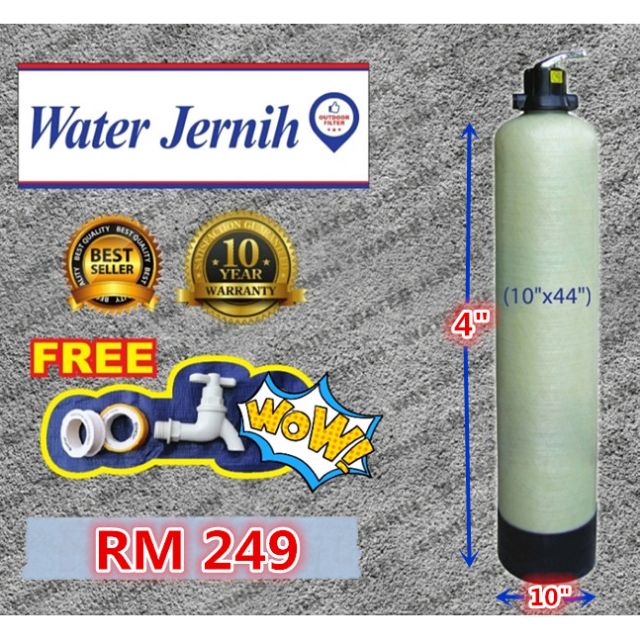 Waterman outdoor water filter 10'44 / Penapis Air Outdoor 5Layer (10