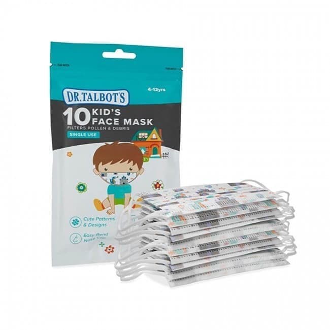 Nuby Children MASK DR. TALBOTS KIDS FACE MASK Contents 10 PCS Shopee