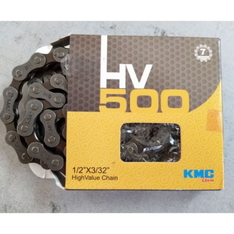 Bicycle Chain KMC HighValue 116L Chain 7Speed Bicycle Rantai Basikal 6/