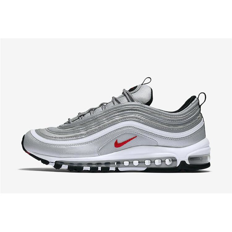 nike 97 silver red