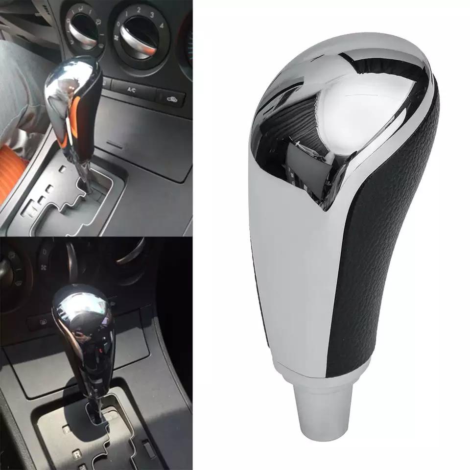 Automatic Chrome Gear Shift Knob Lever Shifter Handle Stick For Toyota