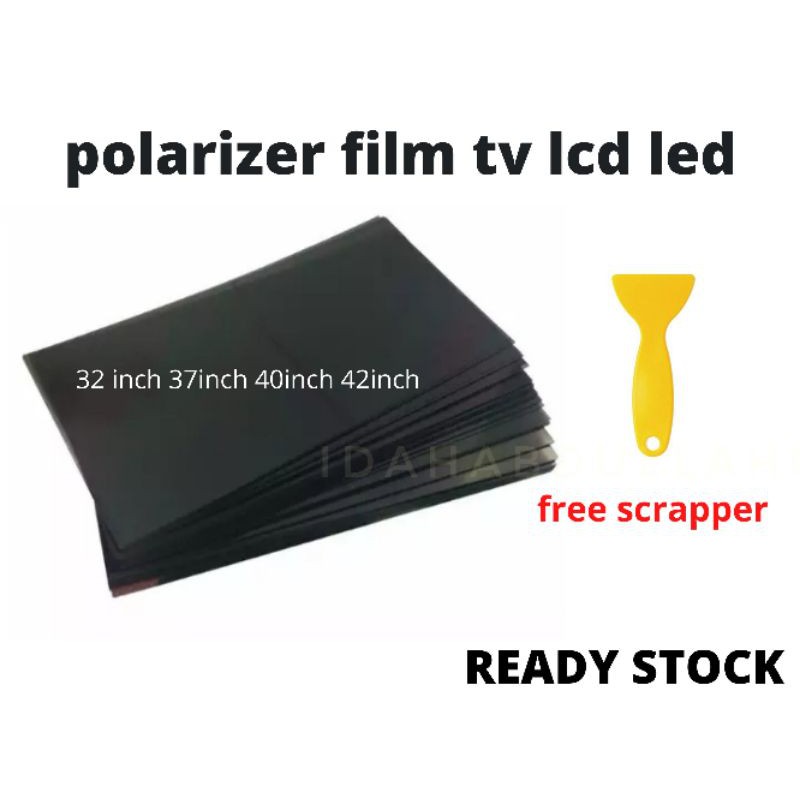 Ready stock Polarizer tv lcd / led 32" 40" 42" 47 inch tinted tv
