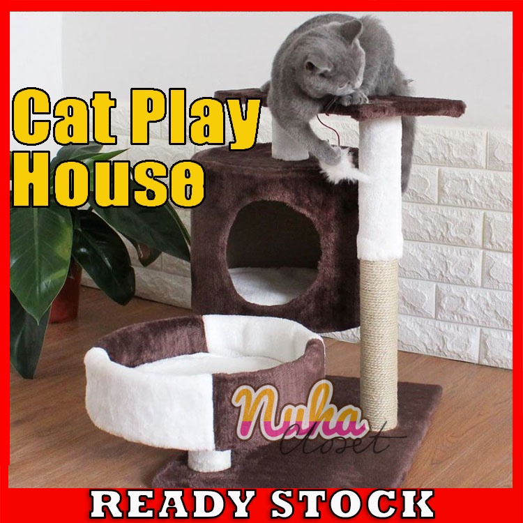 Rumah Kucing & Tempat Cakar Kucing Cat Tree For Kitten Cat Tree Play