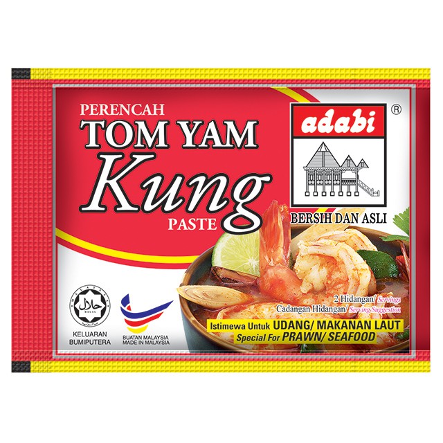 Adabi Perencah Tom Yam Seafood 40g Shopee Malaysia