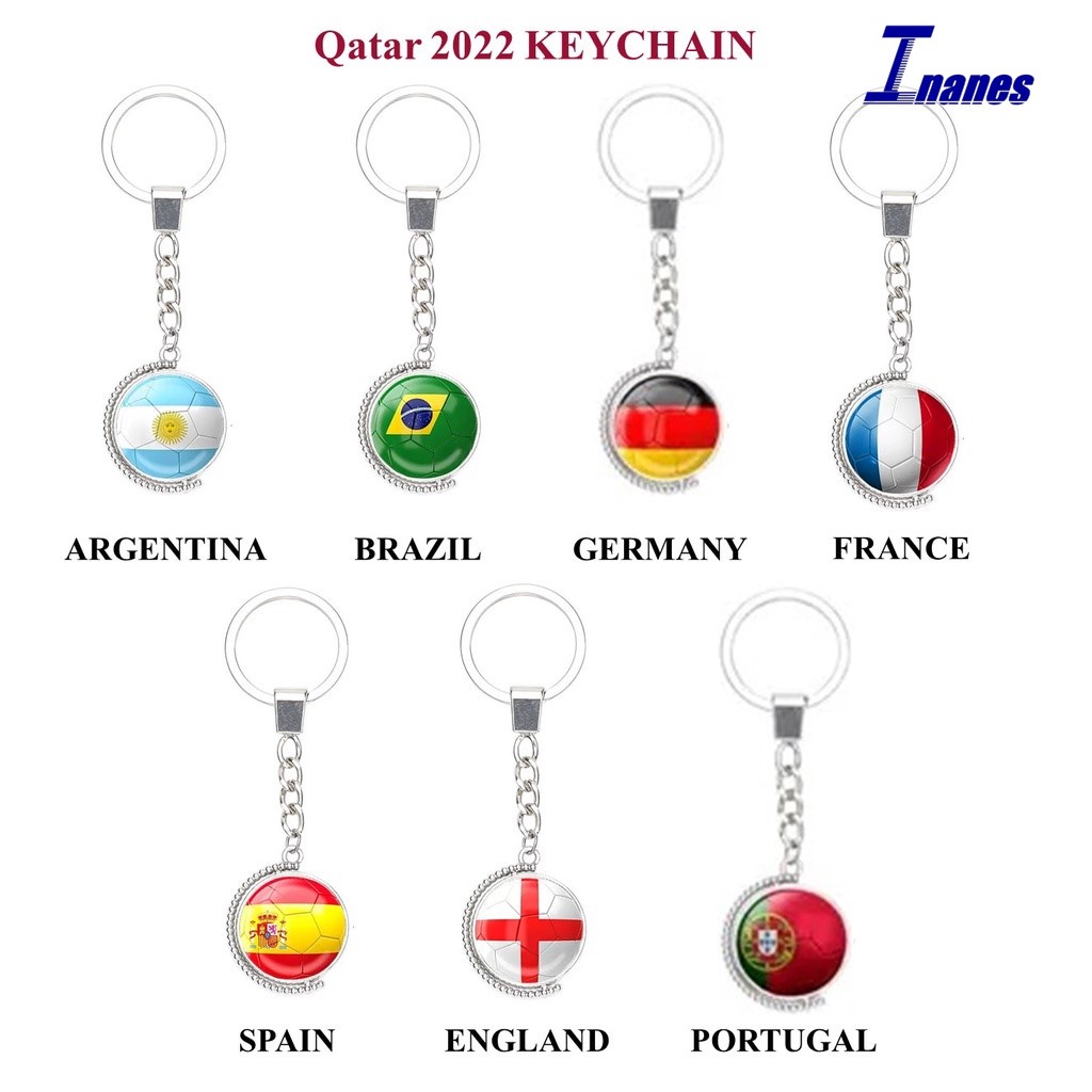 Buy FIFA World Cup Qatar 2022 Moscot Keychain Figure Key Chain Ring