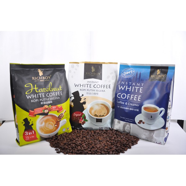 (P) [Buy 3 Free 3] Richboy Instant White Coffee Mix & Match - (3 Packet ...