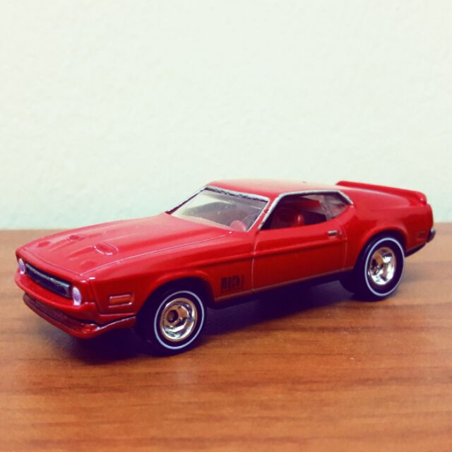 Hotwheels Ford Mustang Mach 1 Rubber Tyres Shopee Malaysia 2311