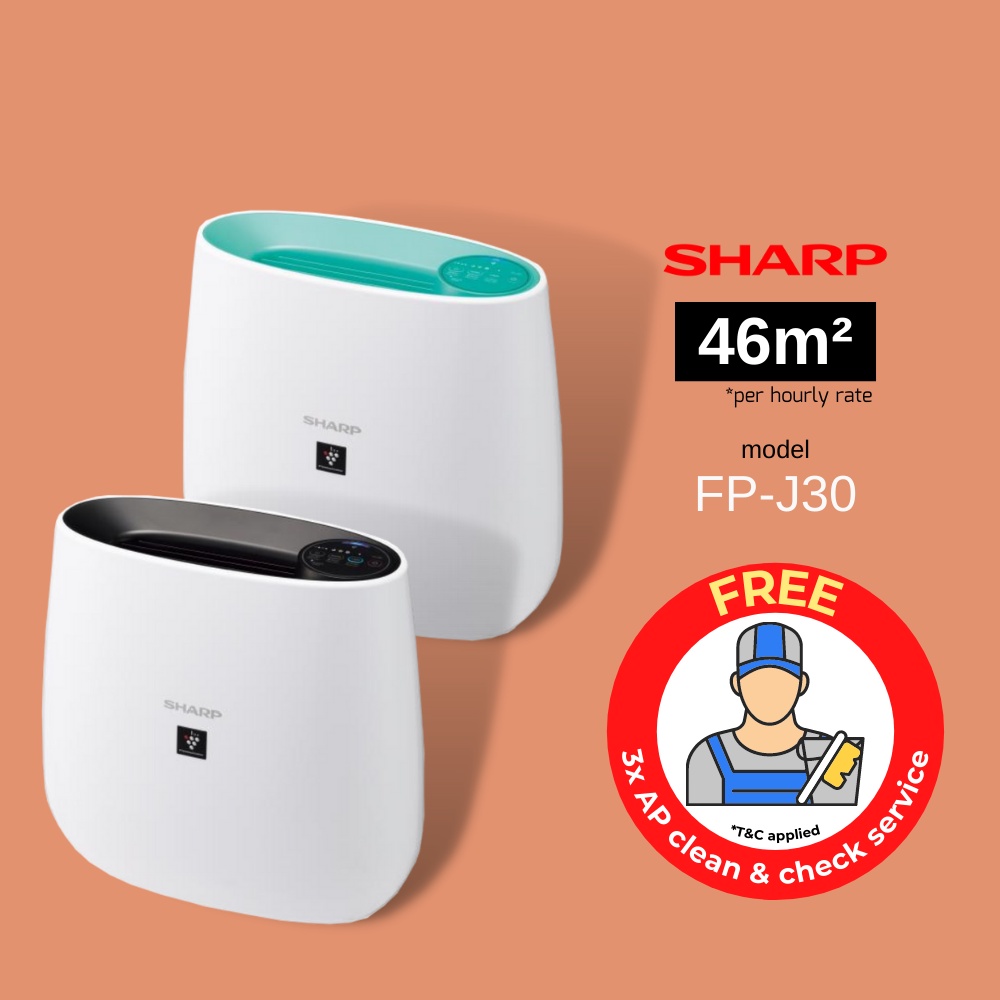 sharp air purifier fpj30lb