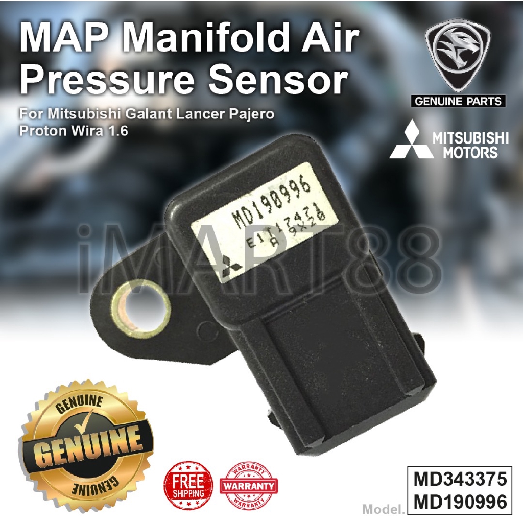 Genuine Proton Wira 1.3 1.5 MMC Mitsubishi Lancer Mirage MAP Sensor