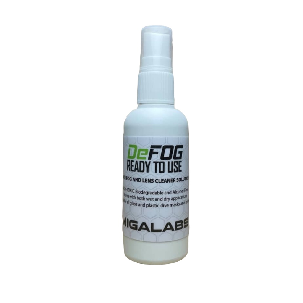 MIGALABS DeFOG Ready to Use AntiFog Spray & Lens Cleaner (60ml) Shopee Malaysia
