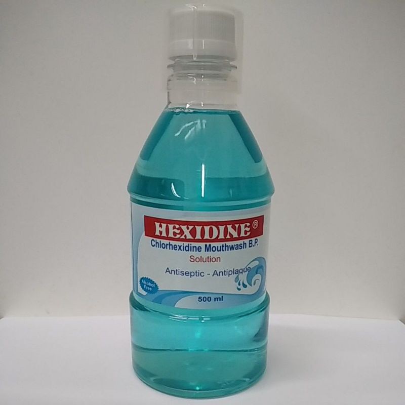 Hexidine Chlorhexidine Mouthwash 500mL Shopee Malaysia